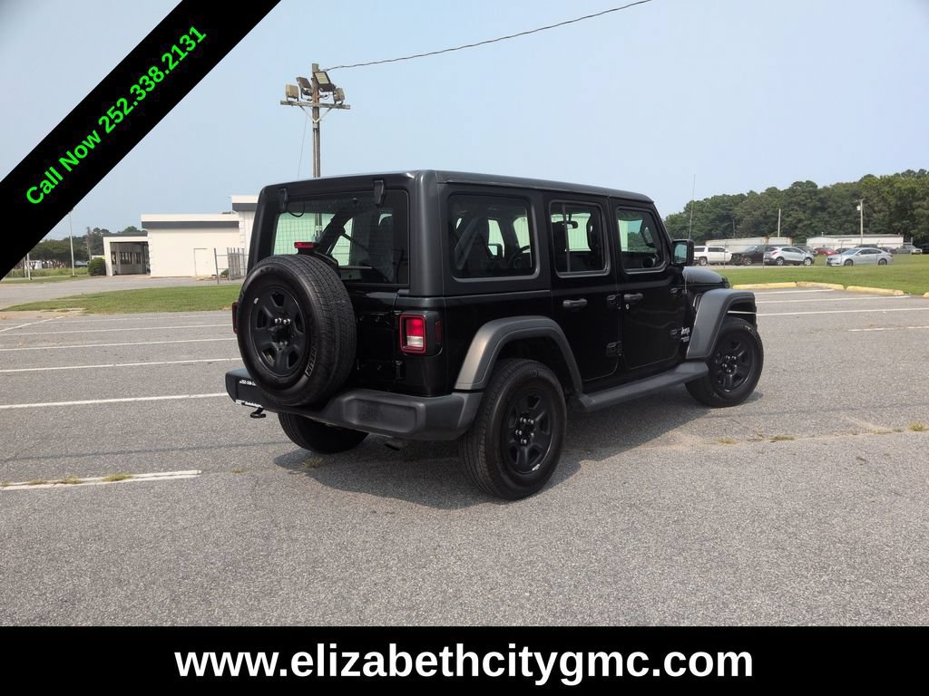 Used 2018 Jeep Wrangler Unlimited Sport AWD/4WD image 7