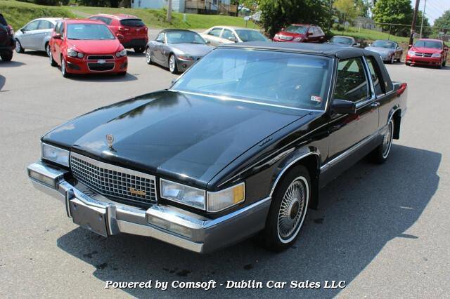 Used 1989 Cadillac De Ville Coupe