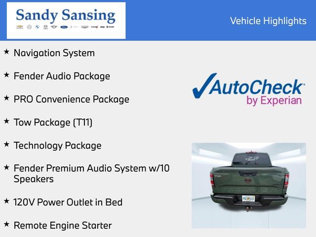 Used 2024 Nissan Frontier Pro-X w/ Pro Convenience Package RWD image 7