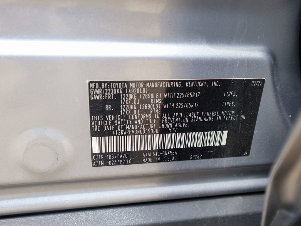 Used 2022 Toyota RAV4 XLE w/ Convenience Package AWD/4WD image 34