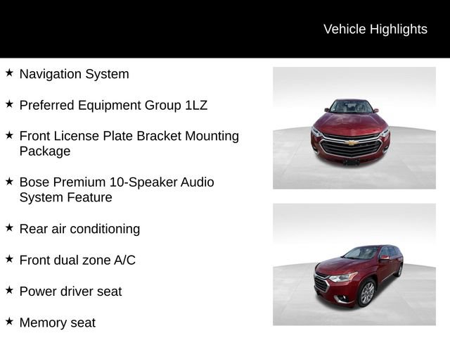 Certified 2021 Chevrolet Traverse Premier FWD image 13