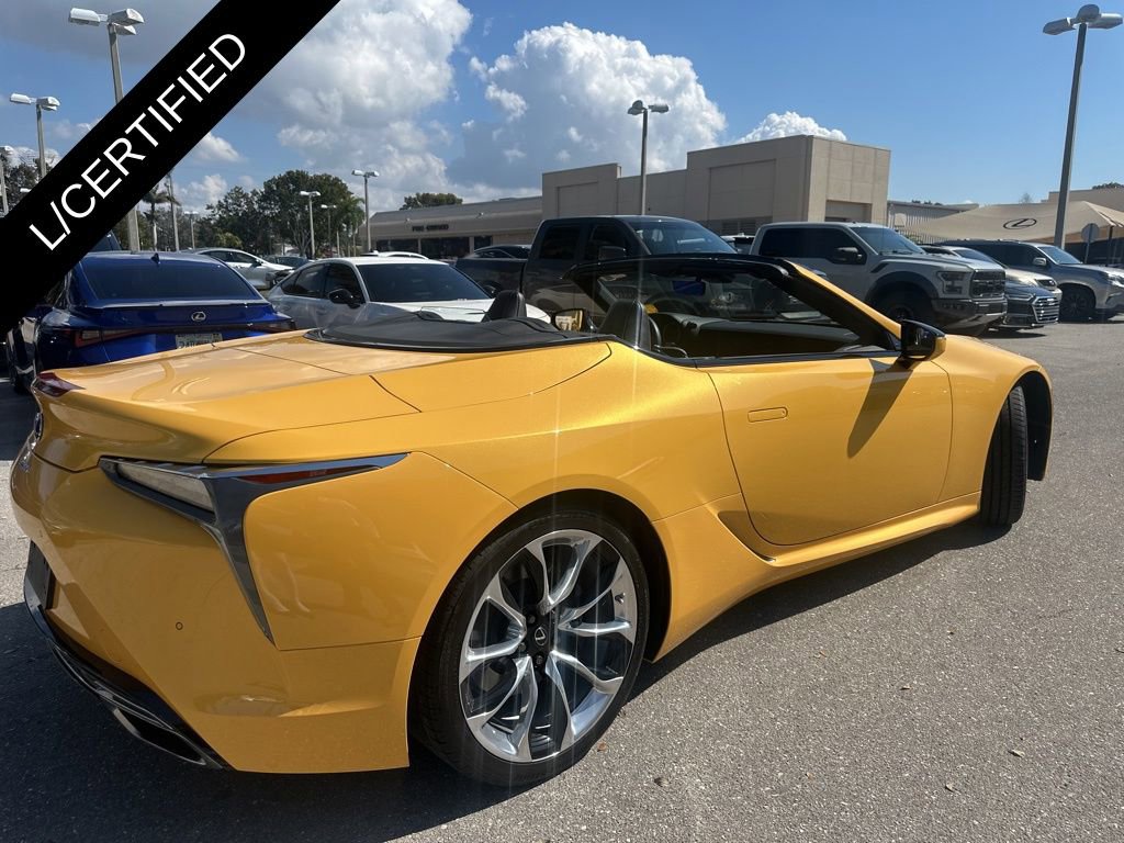 Certified 2021 Lexus LC 500 Convertible w/ Touring Package image 34