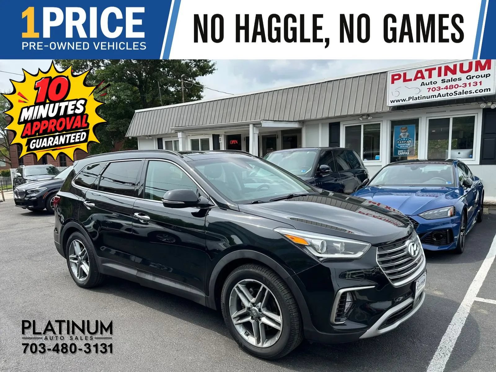 Used 2017 Hyundai Santa Fe AWD w/ SE Ultimate Tech Package 03 image 1