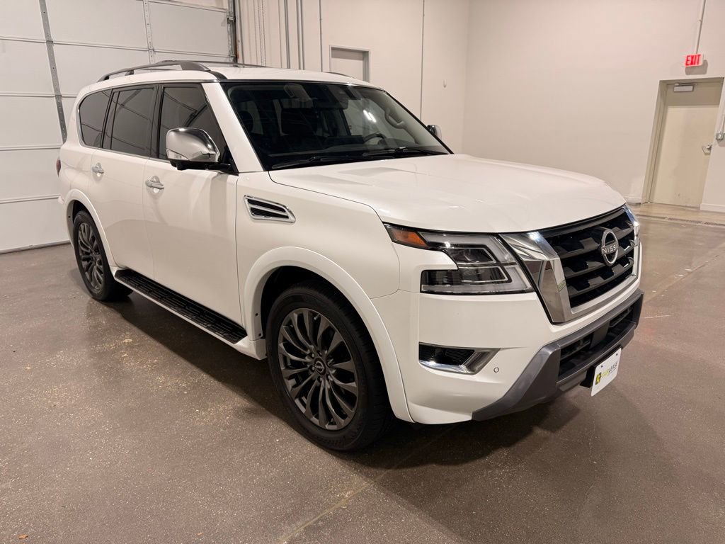 Used 2023 Nissan Armada Platinum w/ Captain's Chairs Package image 3