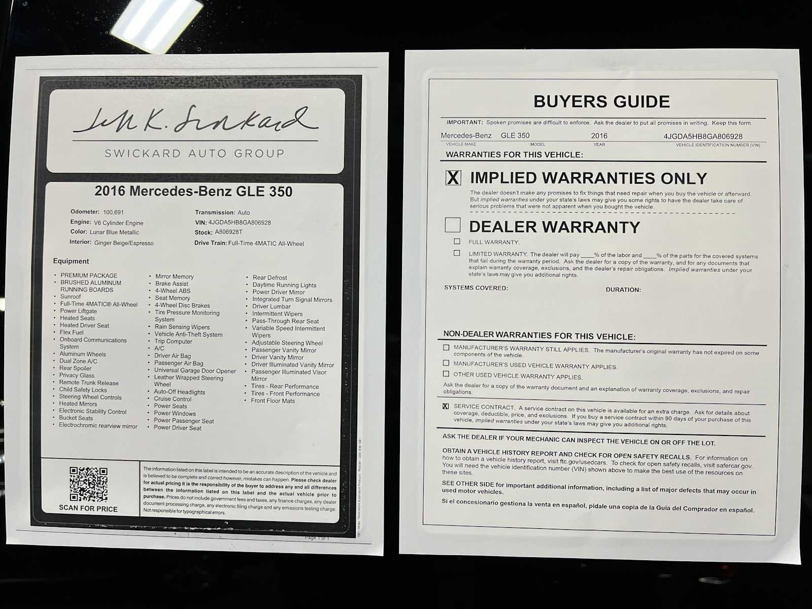 Certified 2016 Mercedes-Benz GLE 350 4MATIC image 43