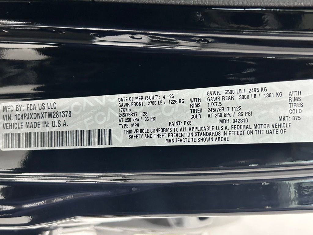New 2026 Jeep Wrangler Unlimited Sport AWD/4WD image 24