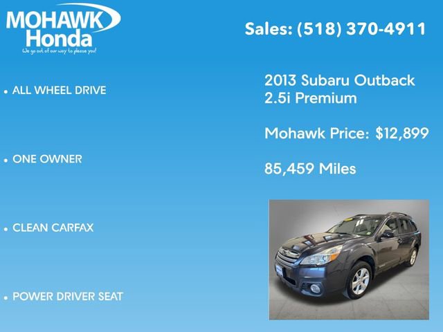 Used 2013 Subaru Outback 2.5i Premium w/ All-Weather Pkg image 7