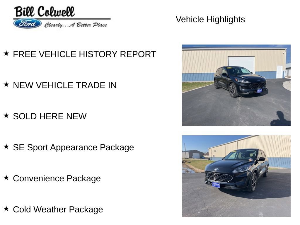 Used 2022 Ford Escape SE w/ SE Sport Appearance Package image 11