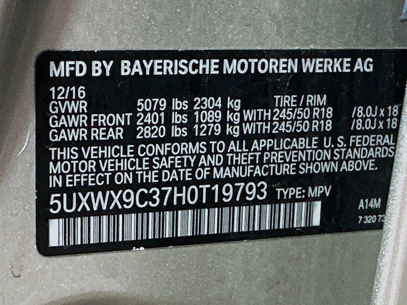 Used 2017 BMW X3 xDrive28i AWD/4WD image 34