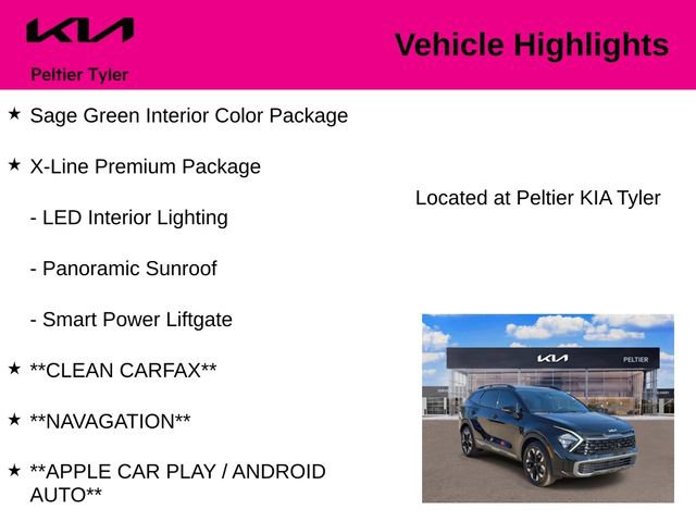 Certified 2023 Kia Sportage X-Line w/ X-Line Premium Package image 7