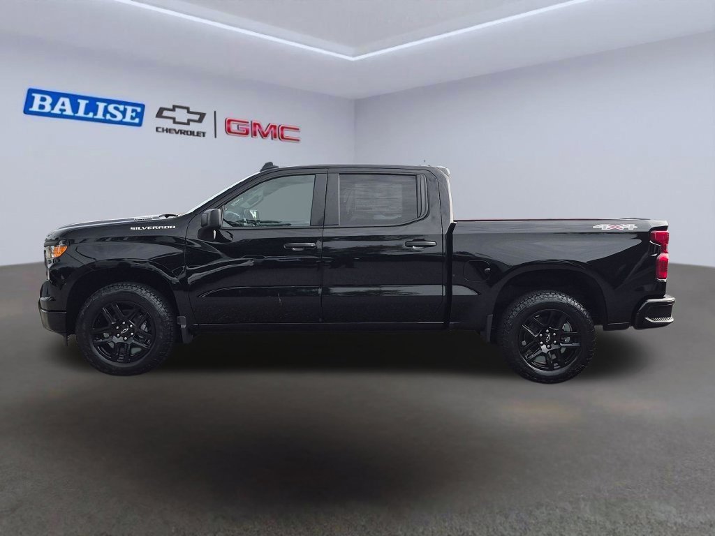 New 2026 Chevrolet Silverado 1500 Custom w/ Turbomax Blackout Package AWD/4WD image 6