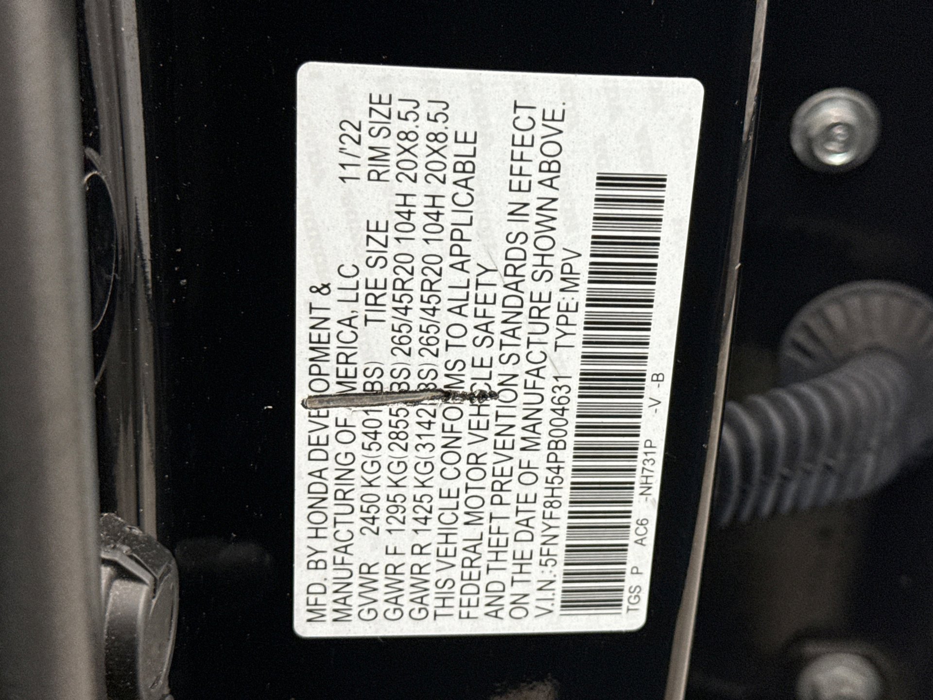 Used 2023 Honda Passport EX-L image 11