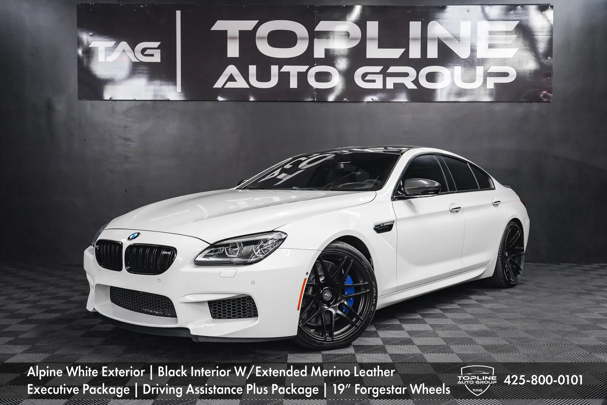 Used 2016 BMW M6 Gran Coupe w/ Executive Package RWD image 1