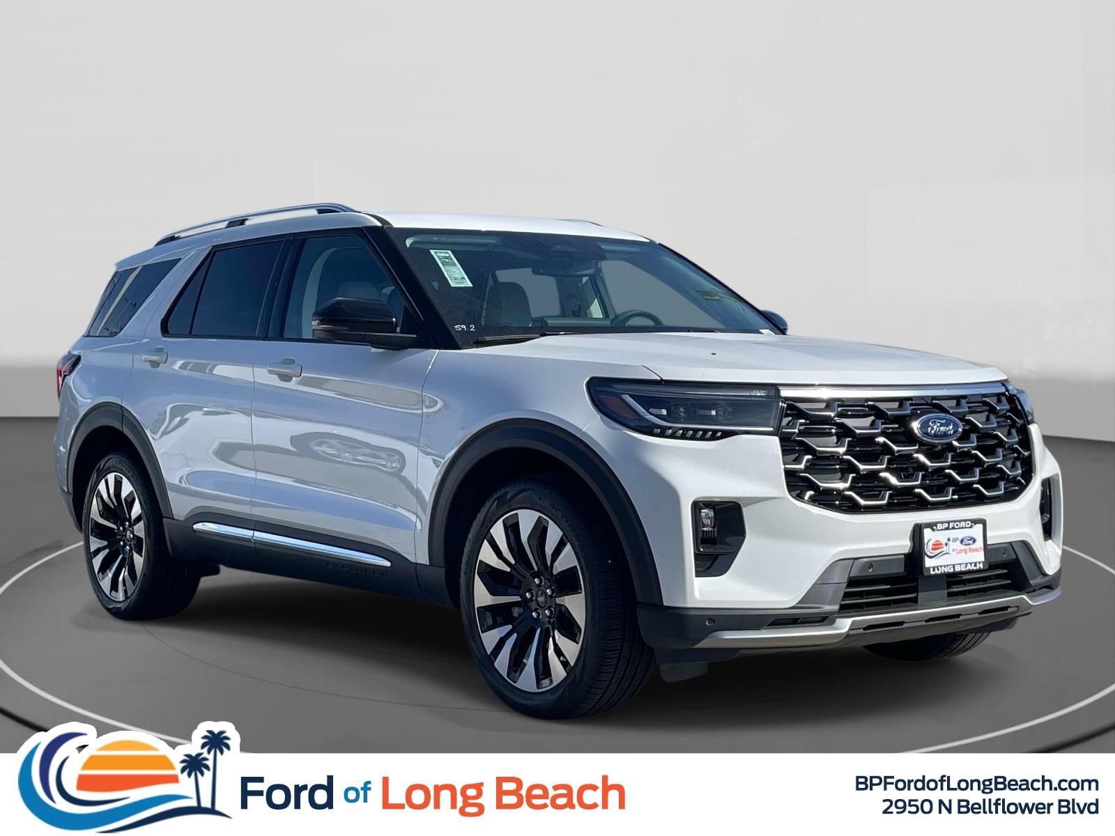 New 2026 Ford Explorer Platinum w/ LUX Leather Package