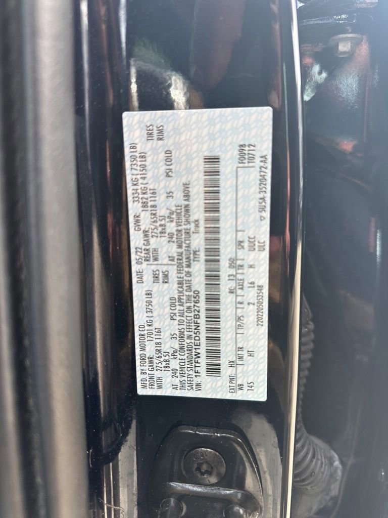 Used 2022 Ford F150 Lariat AWD/4WD image 39