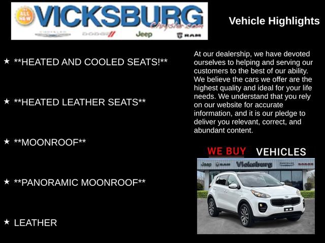 Used 2017 Kia Sportage EX w/ EX Technology Package AWD/4WD image 13