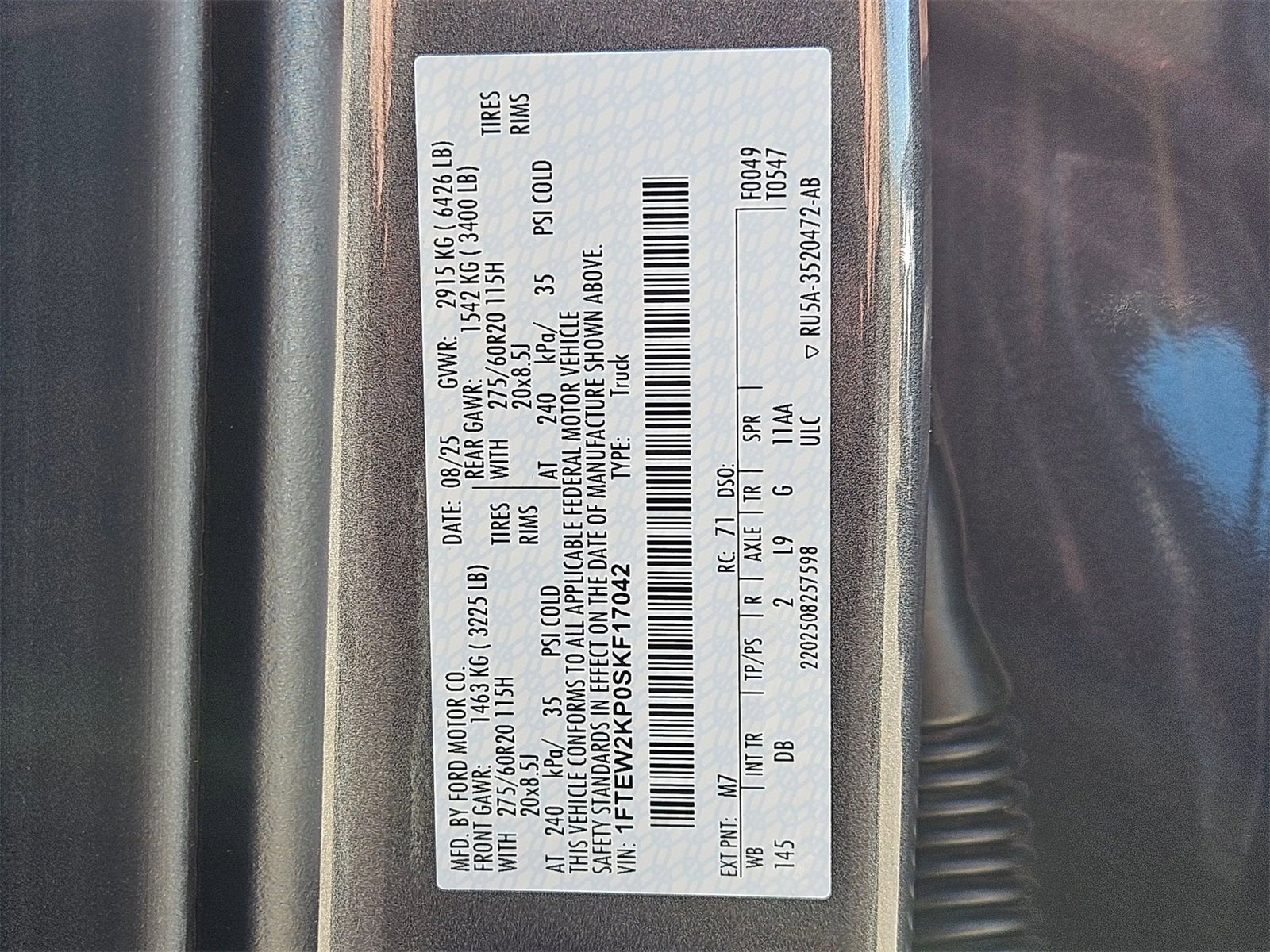 New 2025 Ford F150 STX w/ STX Black Appearance Package image 24