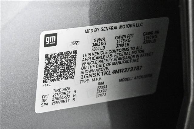 Used 2021 Chevrolet Tahoe High Country image 28