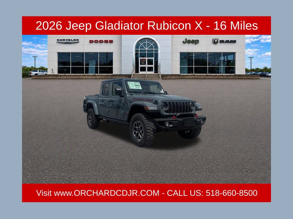 New 2026 Jeep Gladiator Rubicon