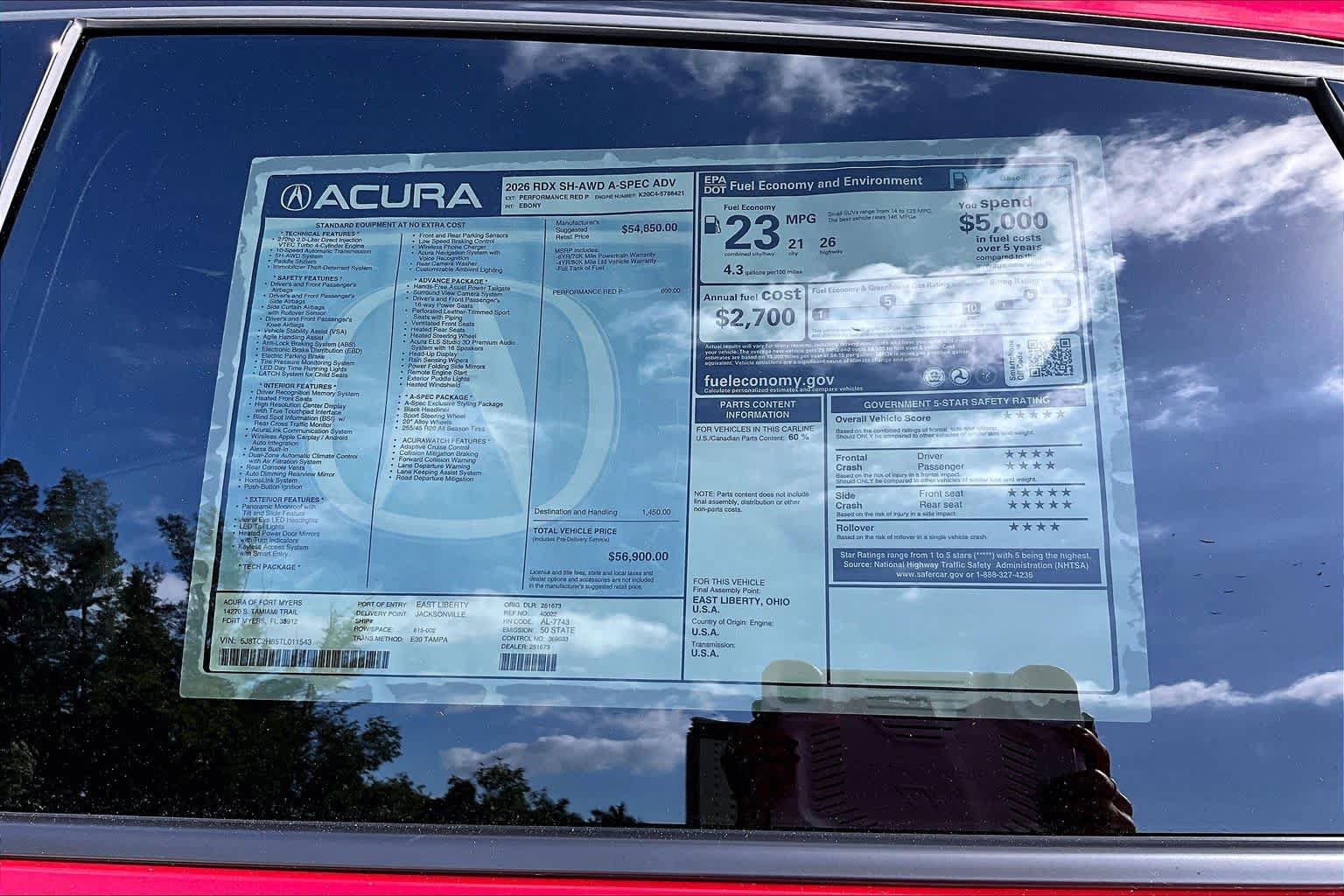 New 2026 Acura RDX A-Spec AWD/4WD image 22