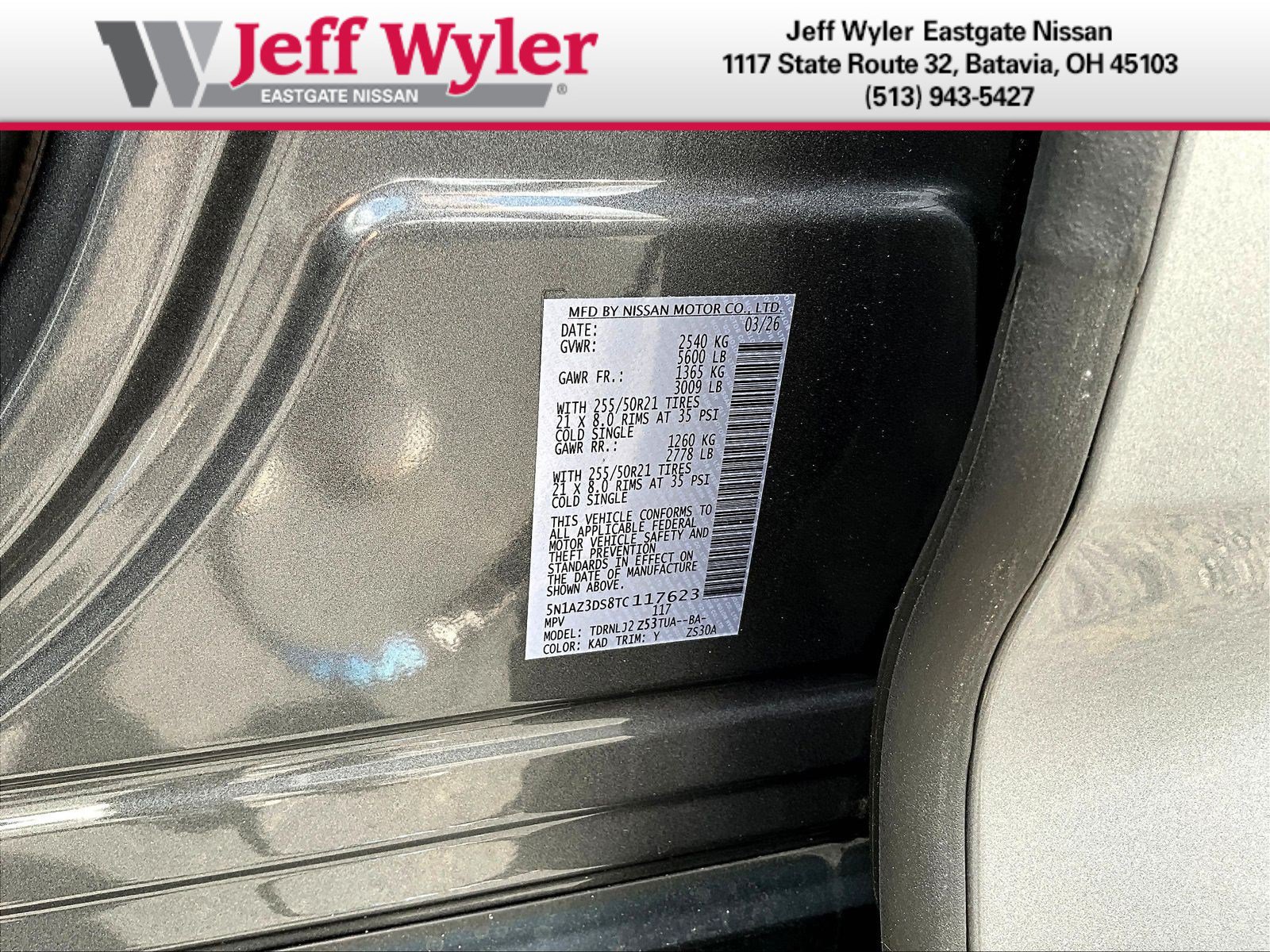 New 2026 Nissan Murano Platinum w/ Cargo Package AWD/4WD image 21