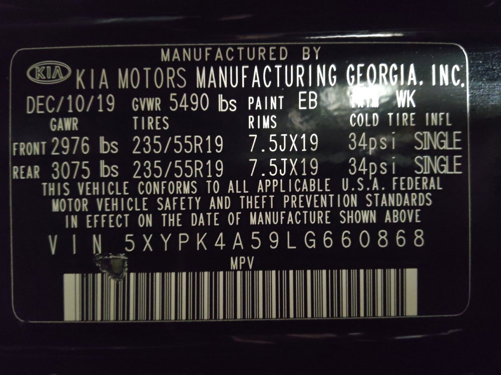 Used 2020 Kia Sorento SX image 33