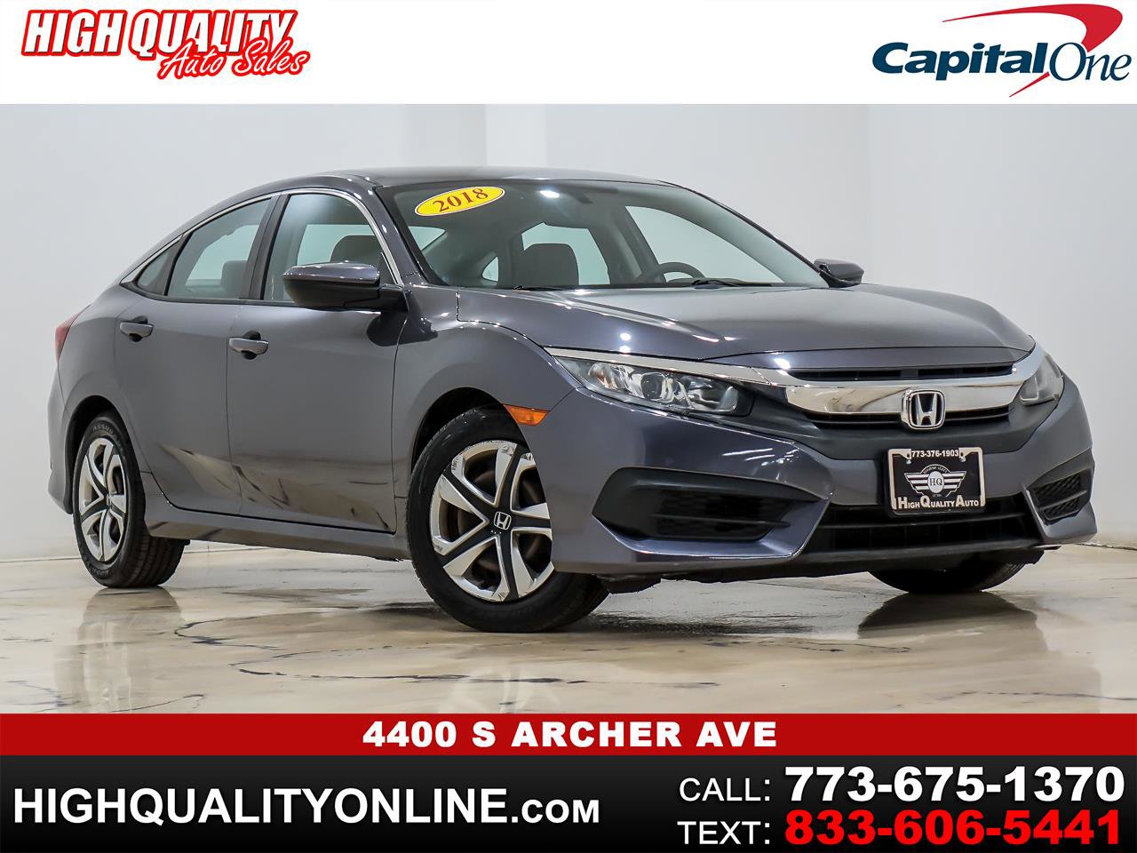 Used 2018 Honda Civic LX