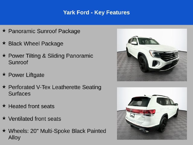 Used 2024 Volkswagen Atlas SE AWD/4WD image 2
