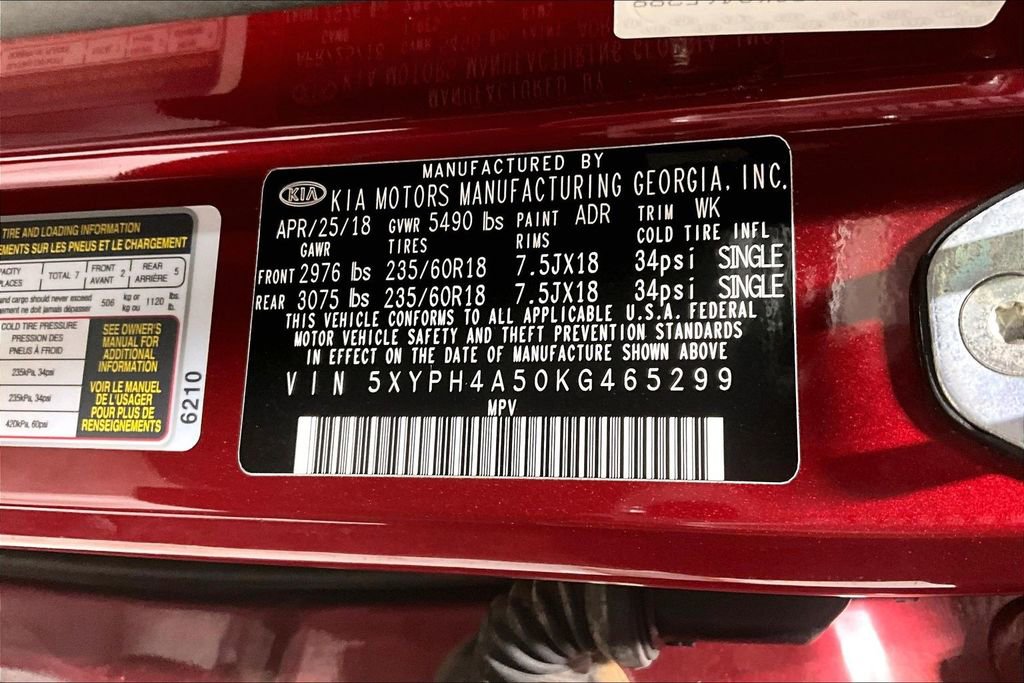 Used 2019 Kia Sorento EX image 39