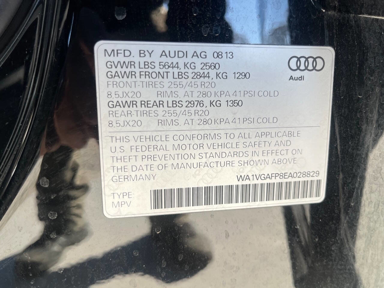 Used 2014 Audi SQ5 Prestige image 58