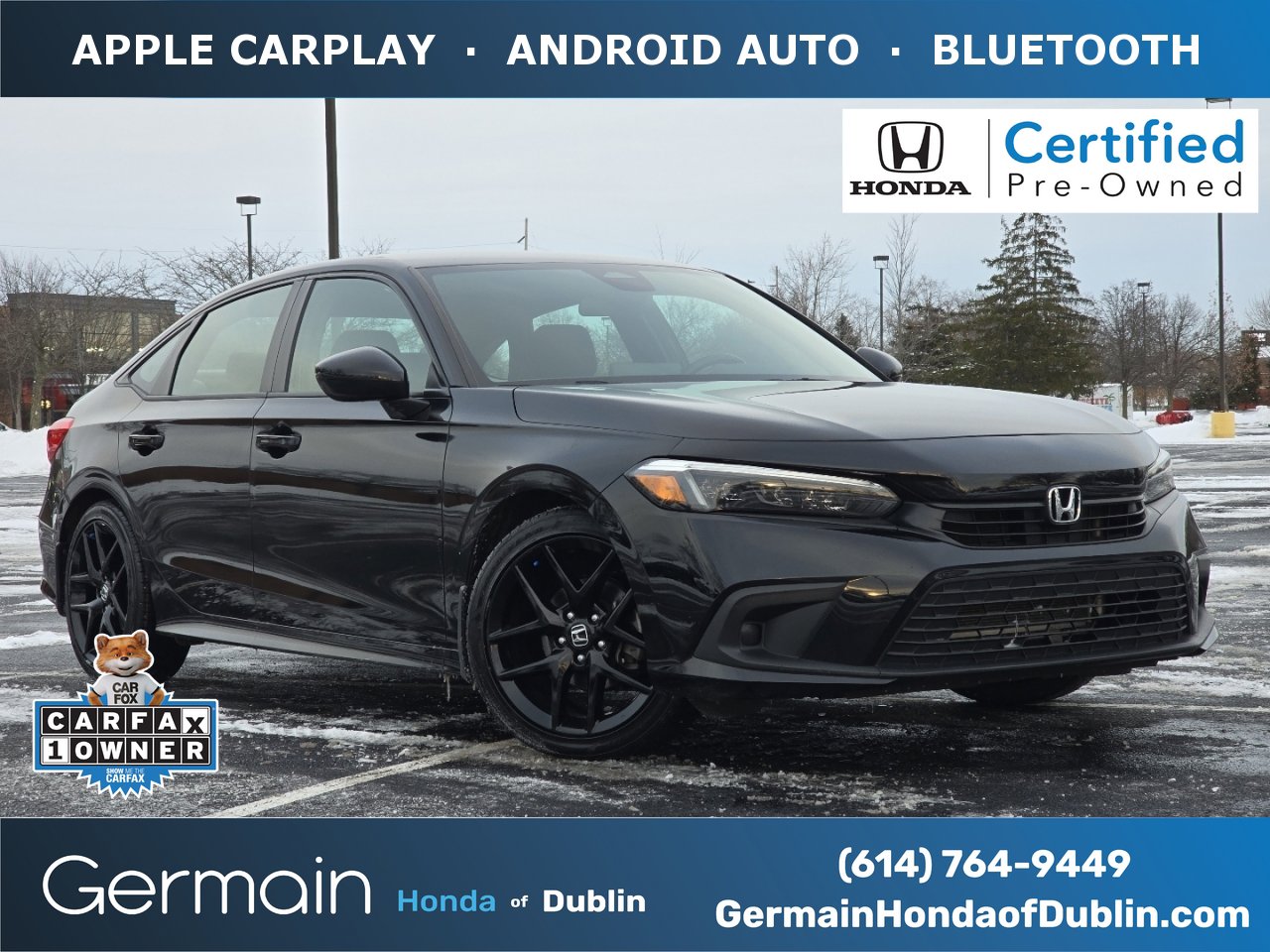 Certified 2022 Honda Civic Sport