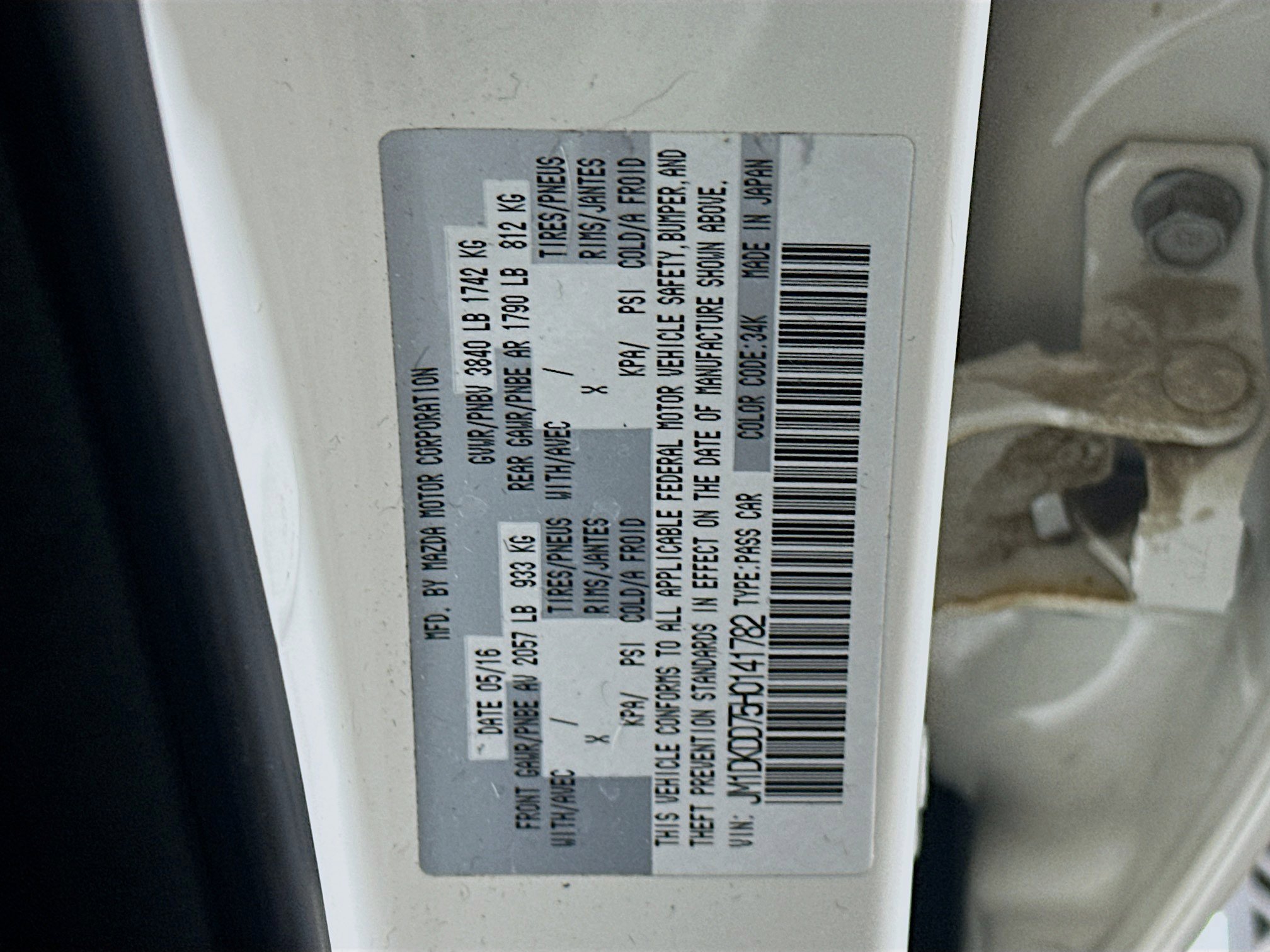 Used 2017 MAZDA CX-3 Grand Touring image 12