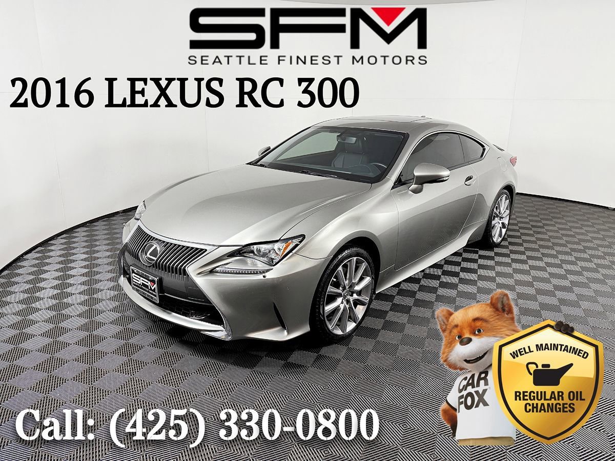 Used 2016 Lexus RC 300 AWD w/ Navigation System Package image 1