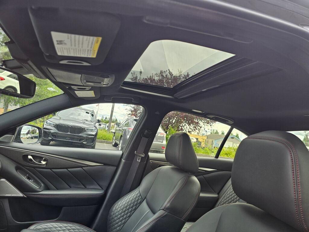 Used 2023 INFINITI Q50 Red Sport 400 w/ Black Opal Edition AWD/4WD image 26