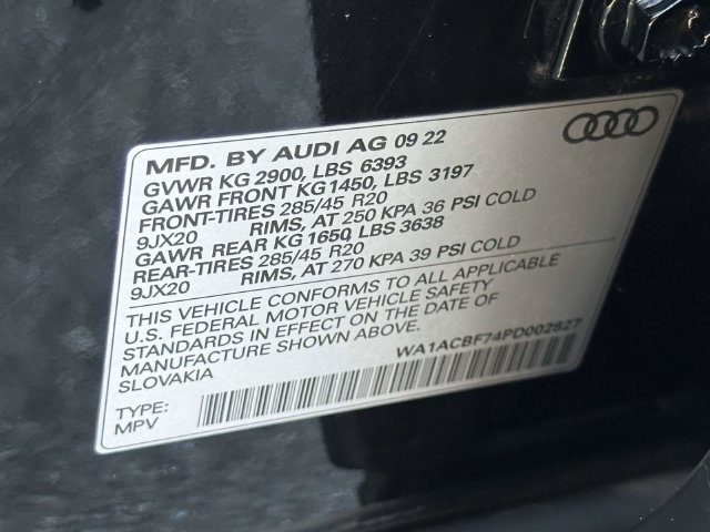 Used 2023 Audi Q7 2.0T Premium w/ Convenience Package AWD/4WD image 28