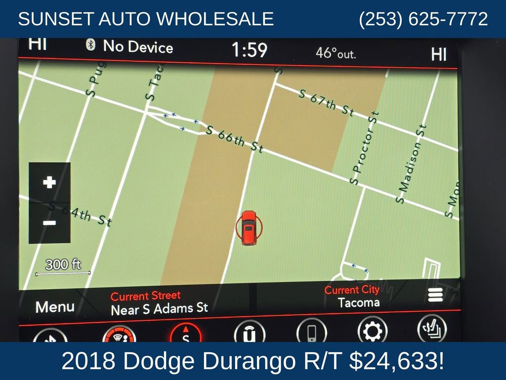 Used 2018 Dodge Durango R/T w/ Technology Group AWD/4WD image 39
