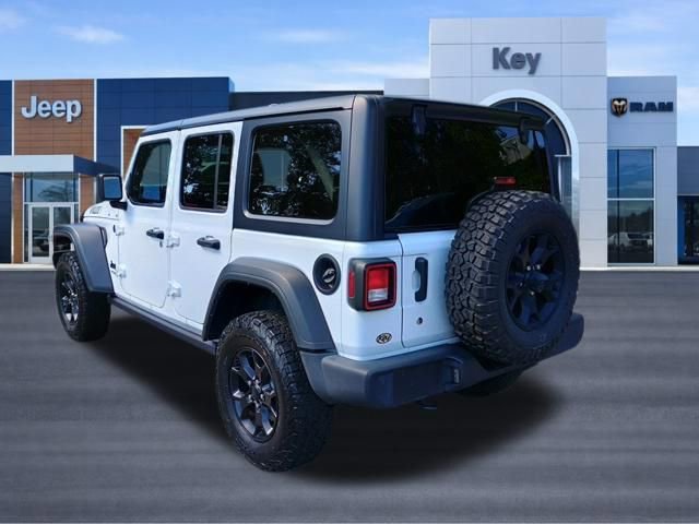 Used 2021 Jeep Wrangler Unlimited Sport image 3