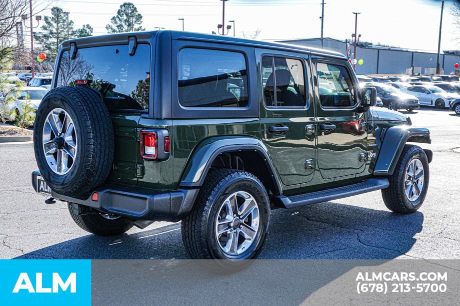 Used 2022 Jeep Wrangler Unlimited Sahara w/ Dual Top Group image 6