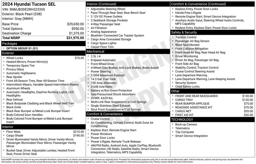 Used 2024 Hyundai Tucson SEL image 22