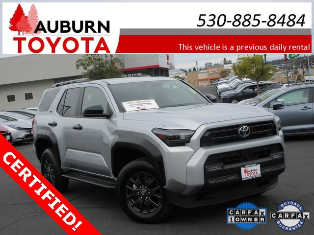 Certified 2025 Toyota 4Runner SR5