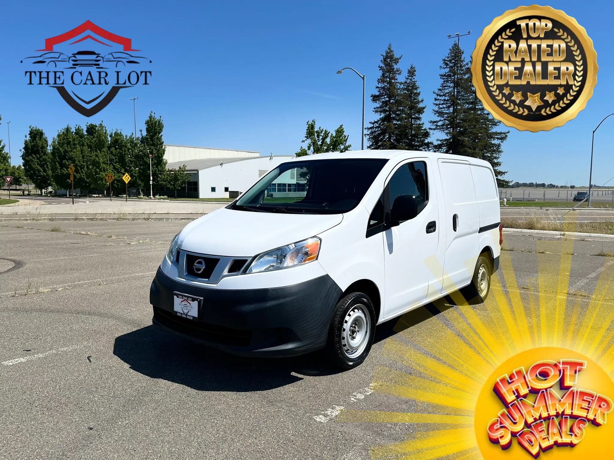 Used 2019 Nissan NV200 S w/ Back Door Glass Package FWD image 1