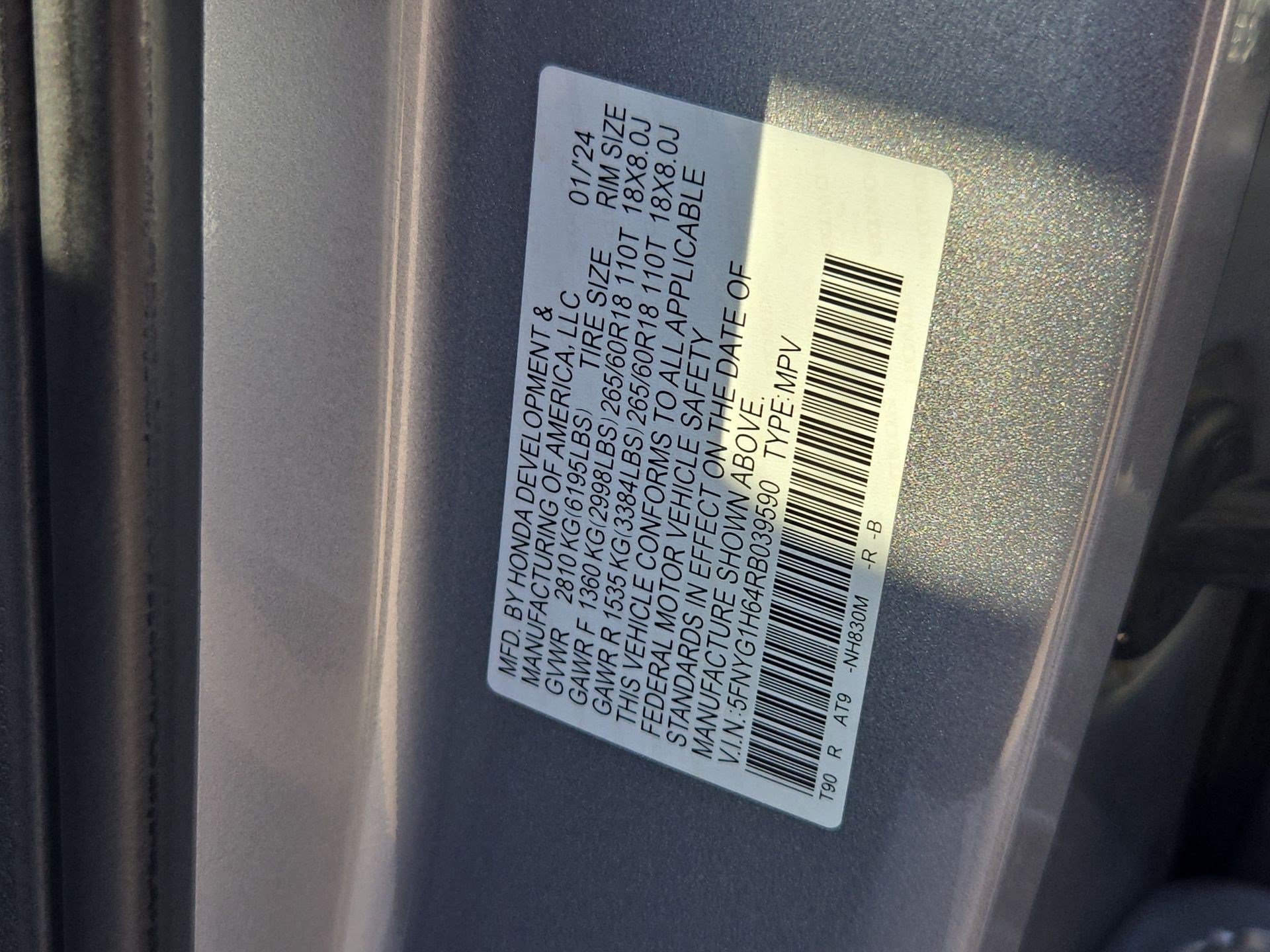 Used 2024 Honda Pilot TrailSport image 35
