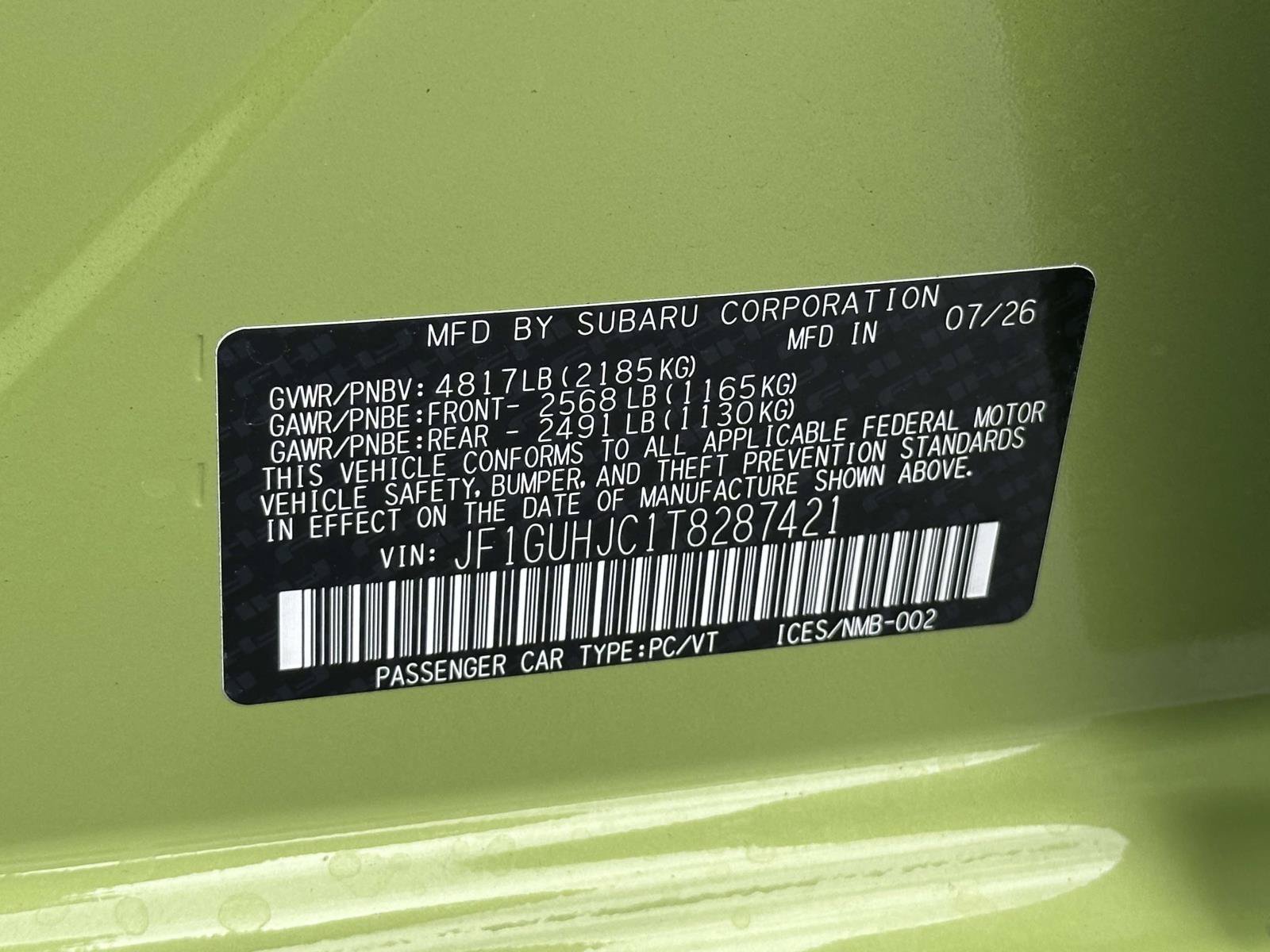 New 2026 Subaru Impreza RS AWD/4WD image 15