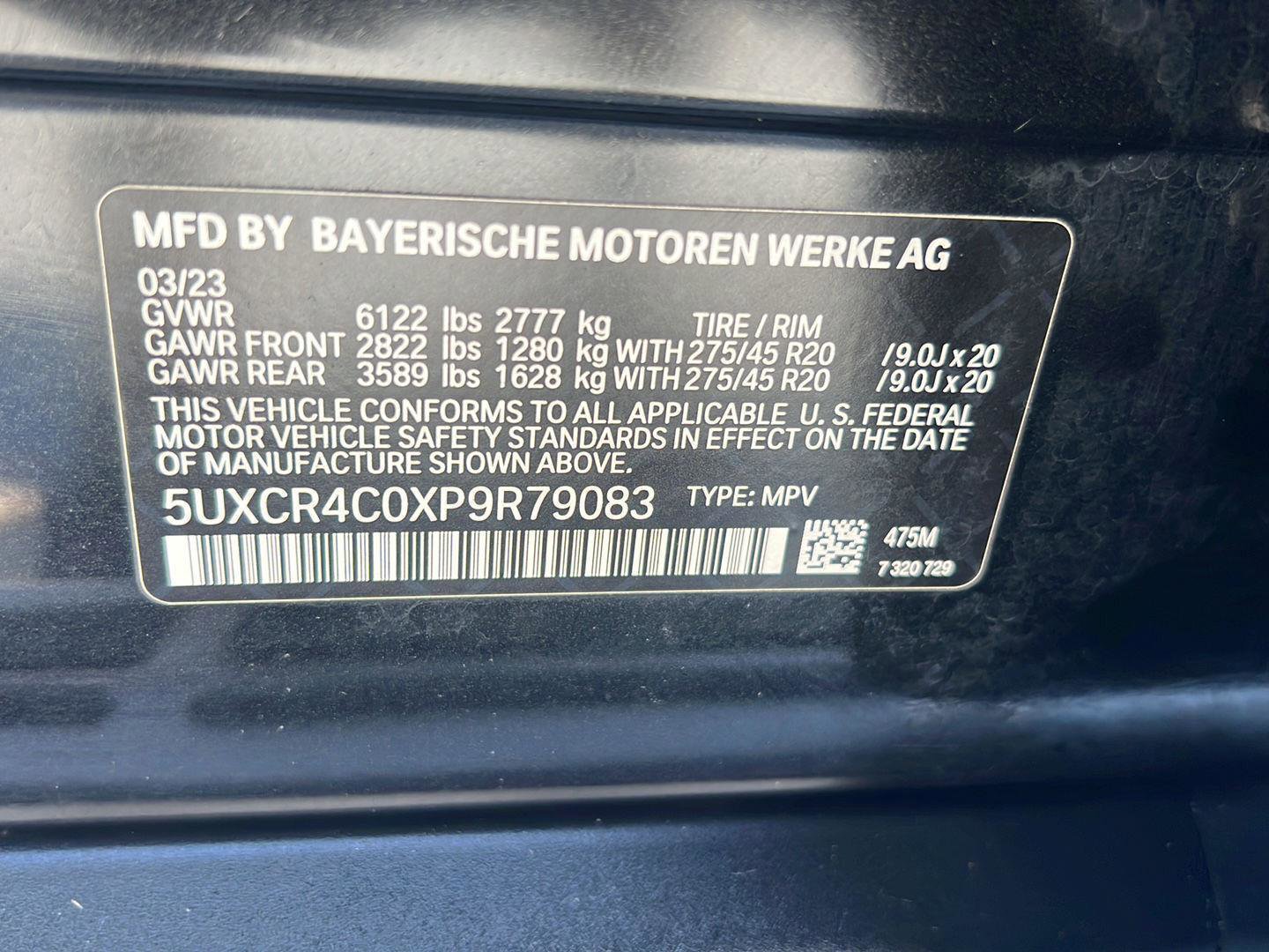 Certified 2023 BMW X5 sDrive40i w/ Climate Comfort Package image 43