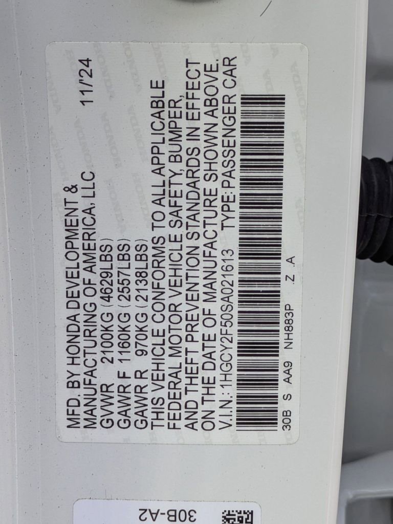 Certified 2025 Honda Accord Sport image 25