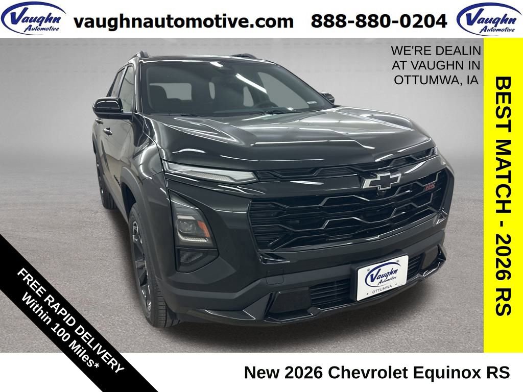New 2026 Chevrolet Equinox RS w/ Convenience Package III image 1