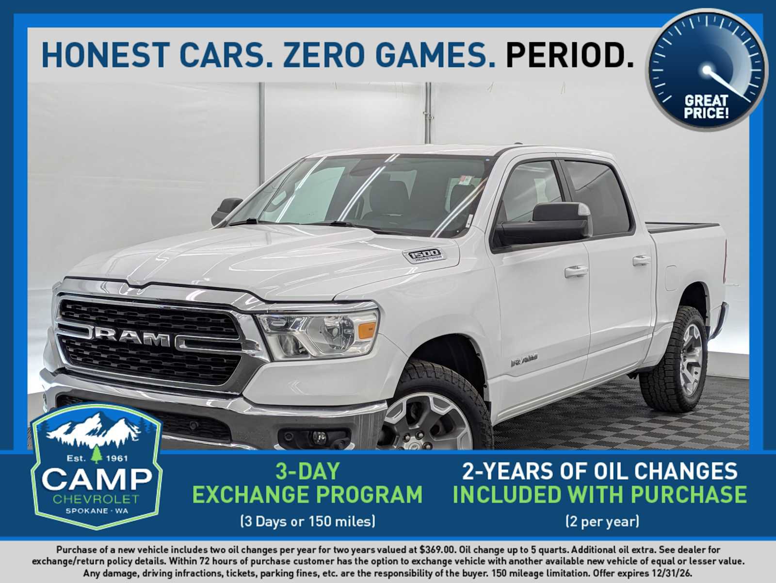 Used 2022 RAM 1500 Big Horn