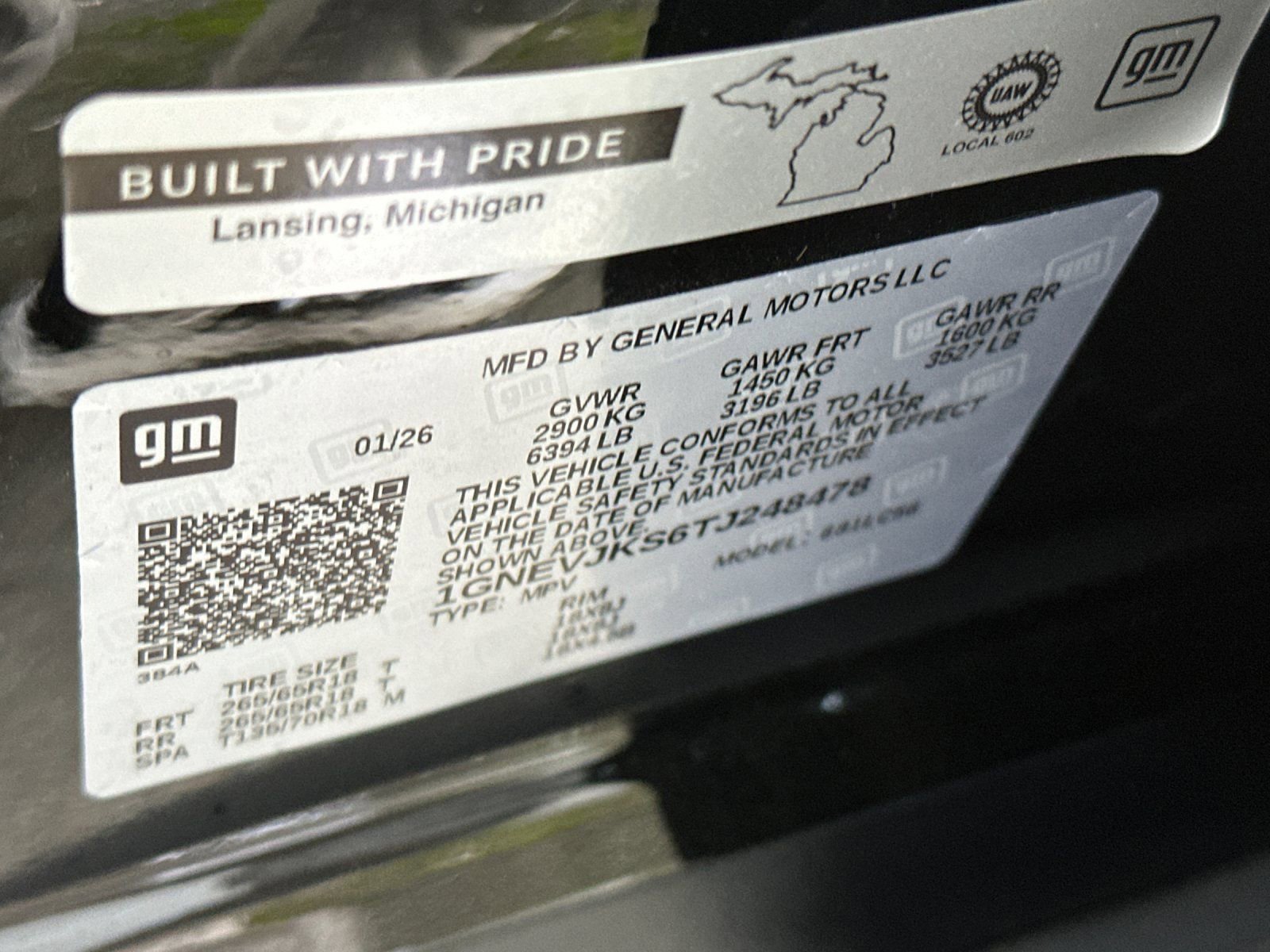 New 2026 Chevrolet Traverse Z71 w/ Driver Confidence Package image 36