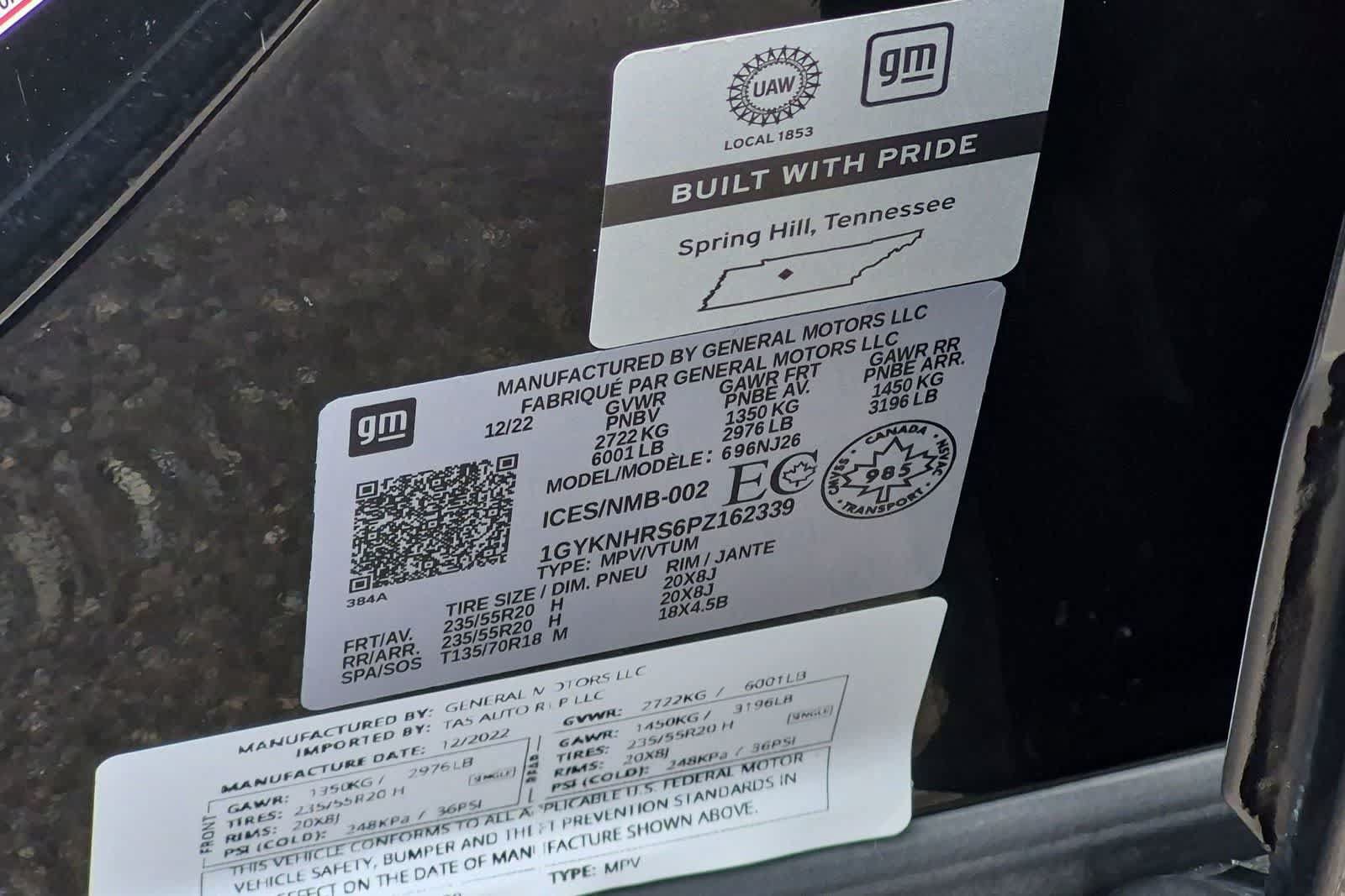 Used 2023 Cadillac XT5 Sportv w/ Platinum Package AWD/4WD image 36