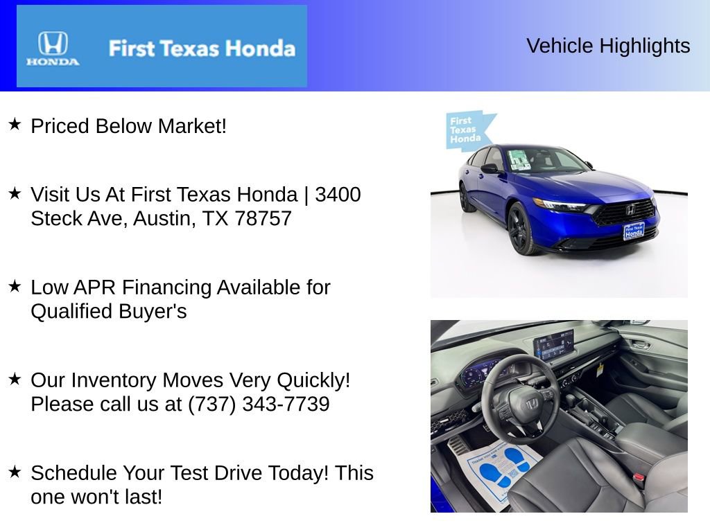 New 2026 Honda Accord Sport-L image 5